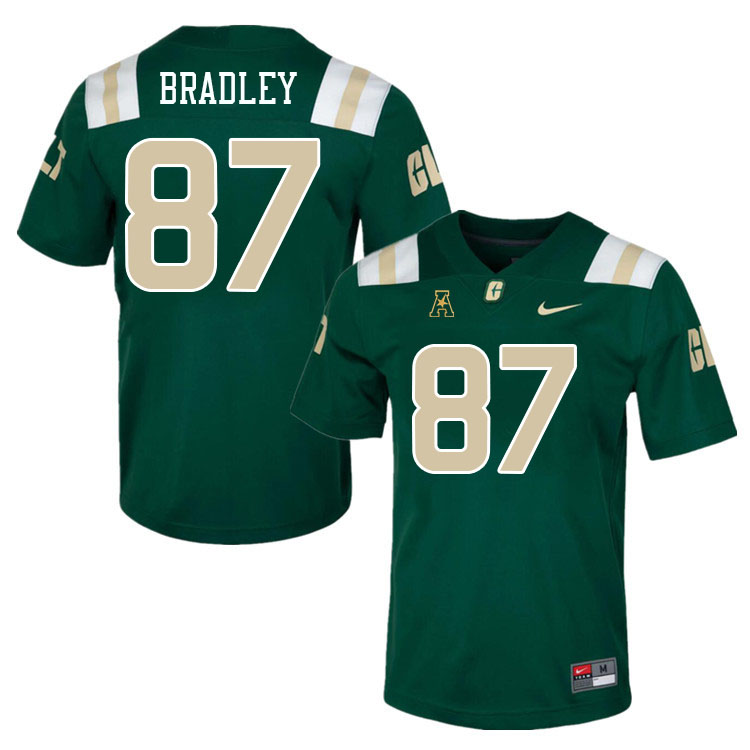 Charlotte 49ers #87 Jaden Bradley College Football Jerseys Stitched Sale-Green